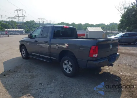 2018 Ram 1500 Express 4X4 6'4 Box from USA, damaged, VIN 1C6RR7FT3JS218244